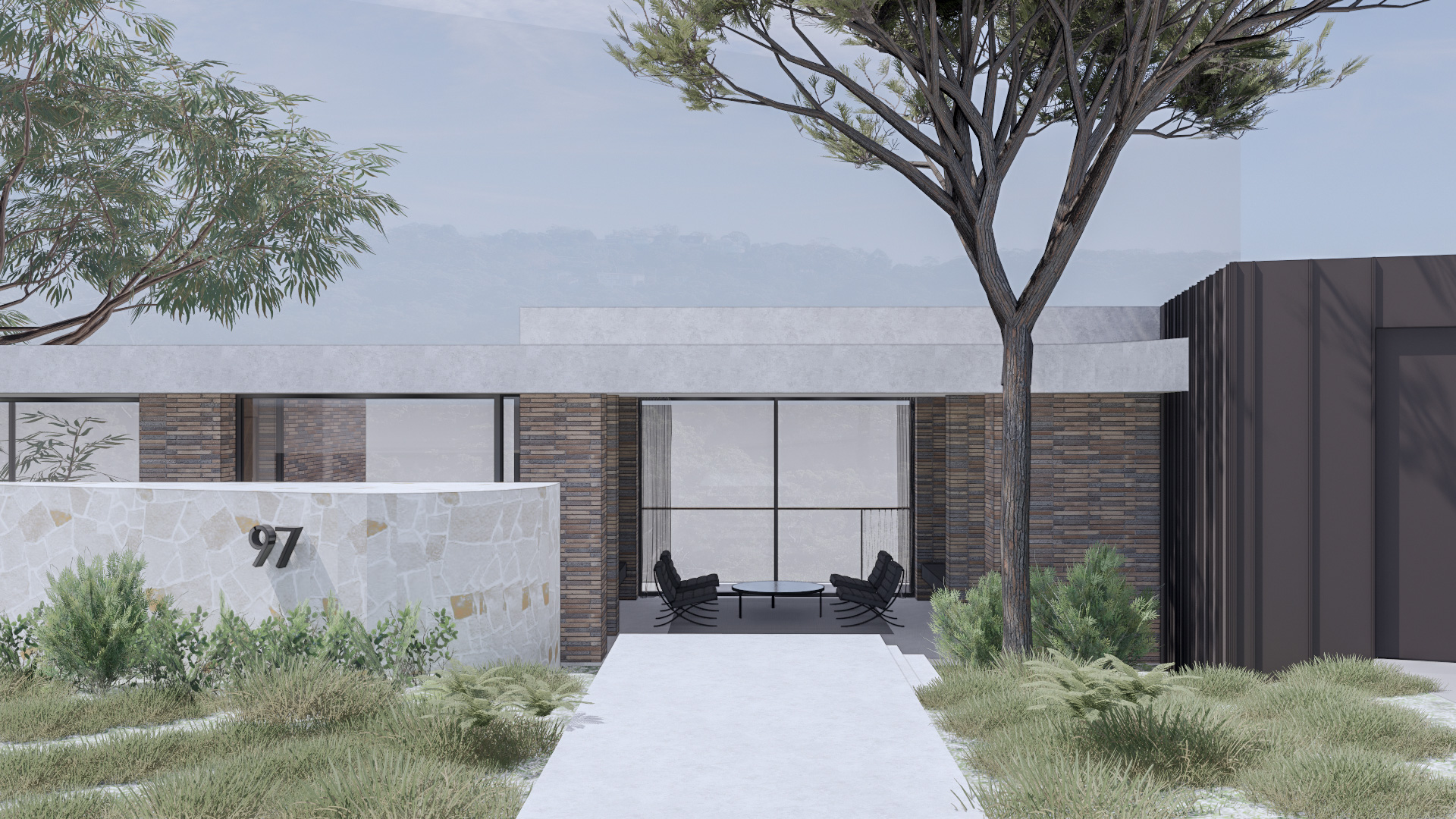 Perspective - House Entry