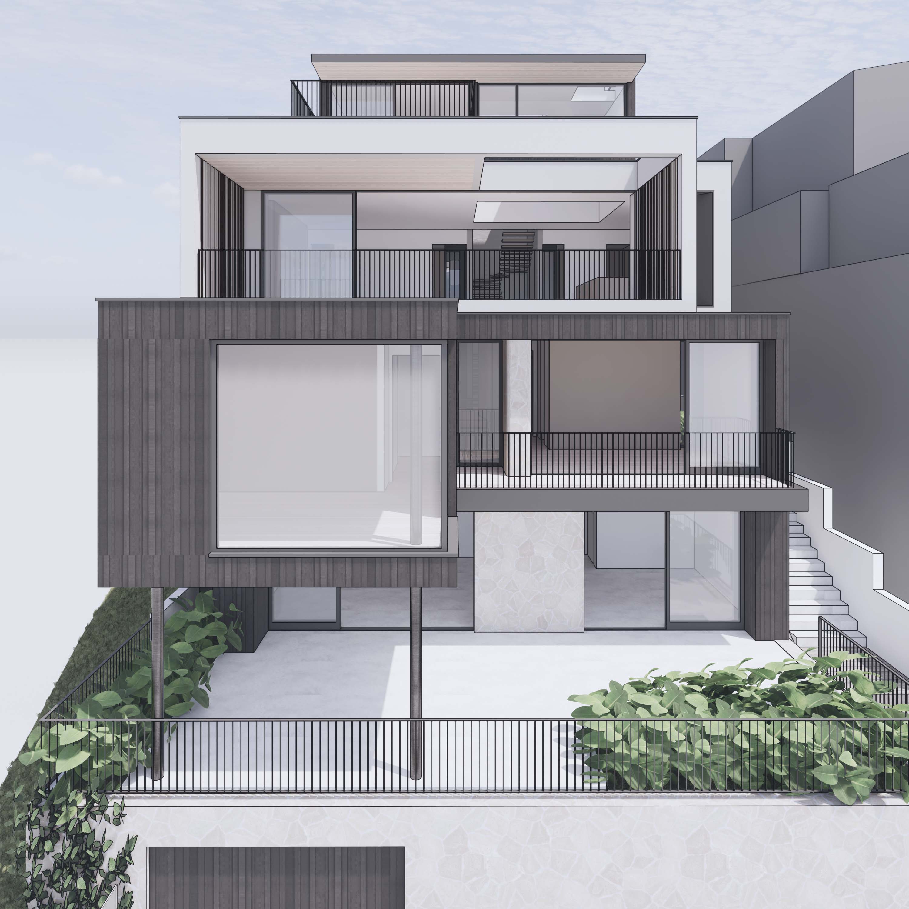 Facade Perspective 2