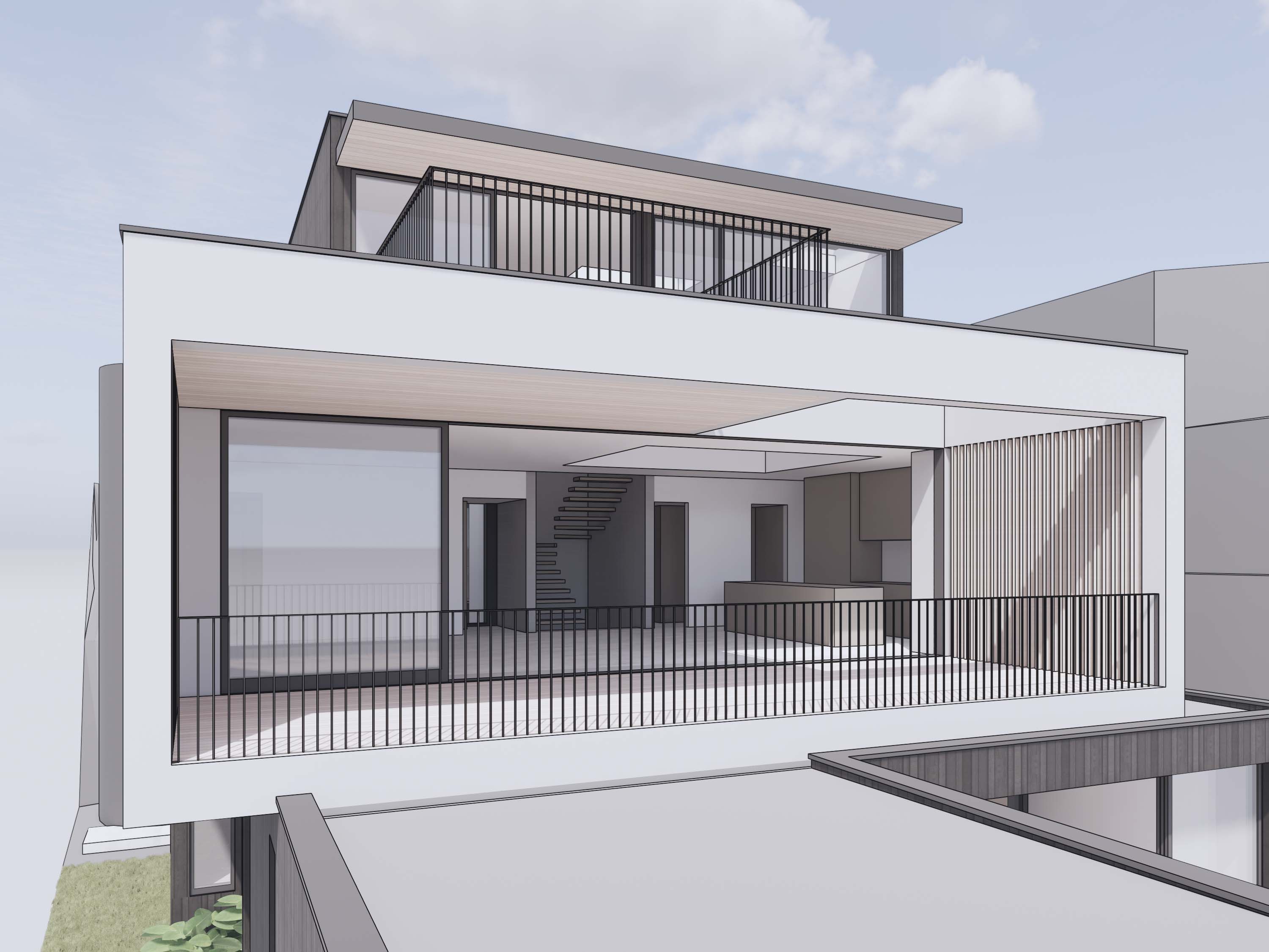 Facade Perspective 3